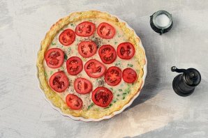 Пирог с тунцом и картофелем