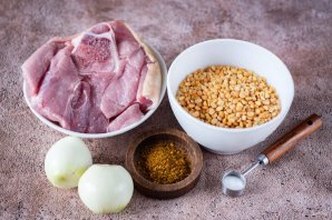 Гороховая каша с мясом Гороховая каша с мясом