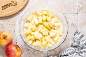Шарлотка постная