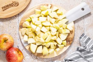 Шарлотка постная