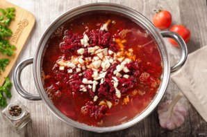 Борщ классический с говядиной