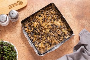Запеканка с шампиньонами Запеканка с шампиньонами