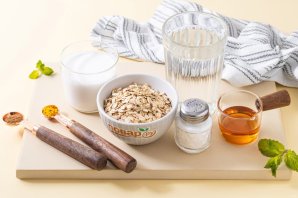 Овсянка с куркумой Овсянка с куркумой