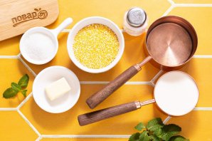 Кукурузная каша на молоке Кукурузная каша на молоке