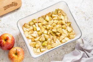 Быстрый пирог с яблоками Быстрый пирог с яблоками