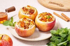 Фаршированные яблоки Фаршированные яблоки