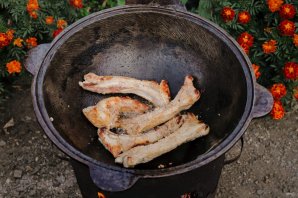 Гороховый суп на костре Гороховый суп на костре