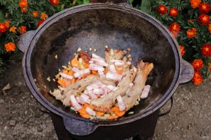 Гороховый суп на костре Гороховый суп на костре