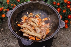 Гороховый суп на костре Гороховый суп на костре