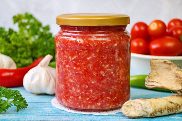 Хреновина с помидорами