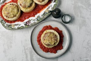 Кабачки фаршированные