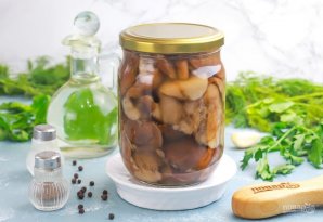 Маринованные маслята без уксуса