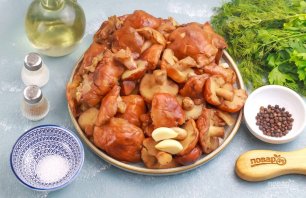 Маринованные маслята без уксуса