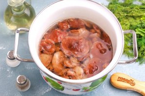 Маринованные маслята без уксуса