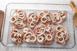 Мясо по-французски с картошкой и грибами Мясо по-французски с картошкой и грибами