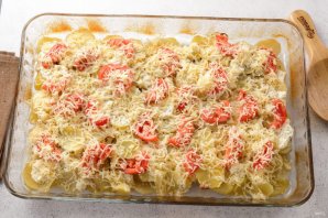 Мясо по-французски с картошкой и грибами Мясо по-французски с картошкой и грибами