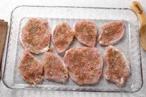 Мясо по-французски с картошкой и грибами Мясо по-французски с картошкой и грибами