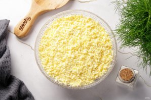Салат "Мимоза" без моркови
