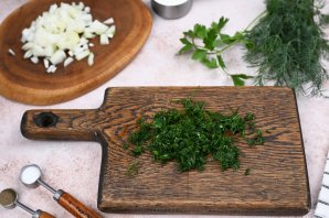 Салат с грибами и курицей