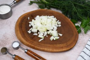 Салат с грибами и курицей