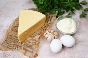 Сырный салат классический
