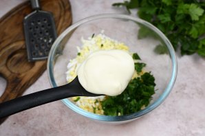 Сырный салат классический