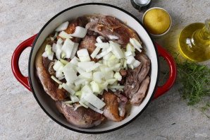 Тушеная баранина