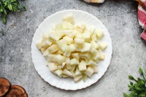 Варенье из дыни и яблок Варенье из дыни и яблок