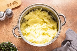 Запеканка с шампиньонами