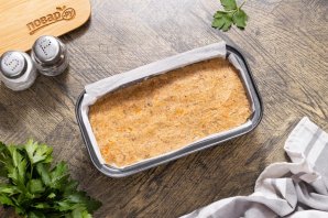 Запеканка из зеленой чечевицы