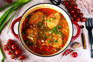 Курица в остром соусе