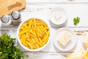 Макароны с сыром